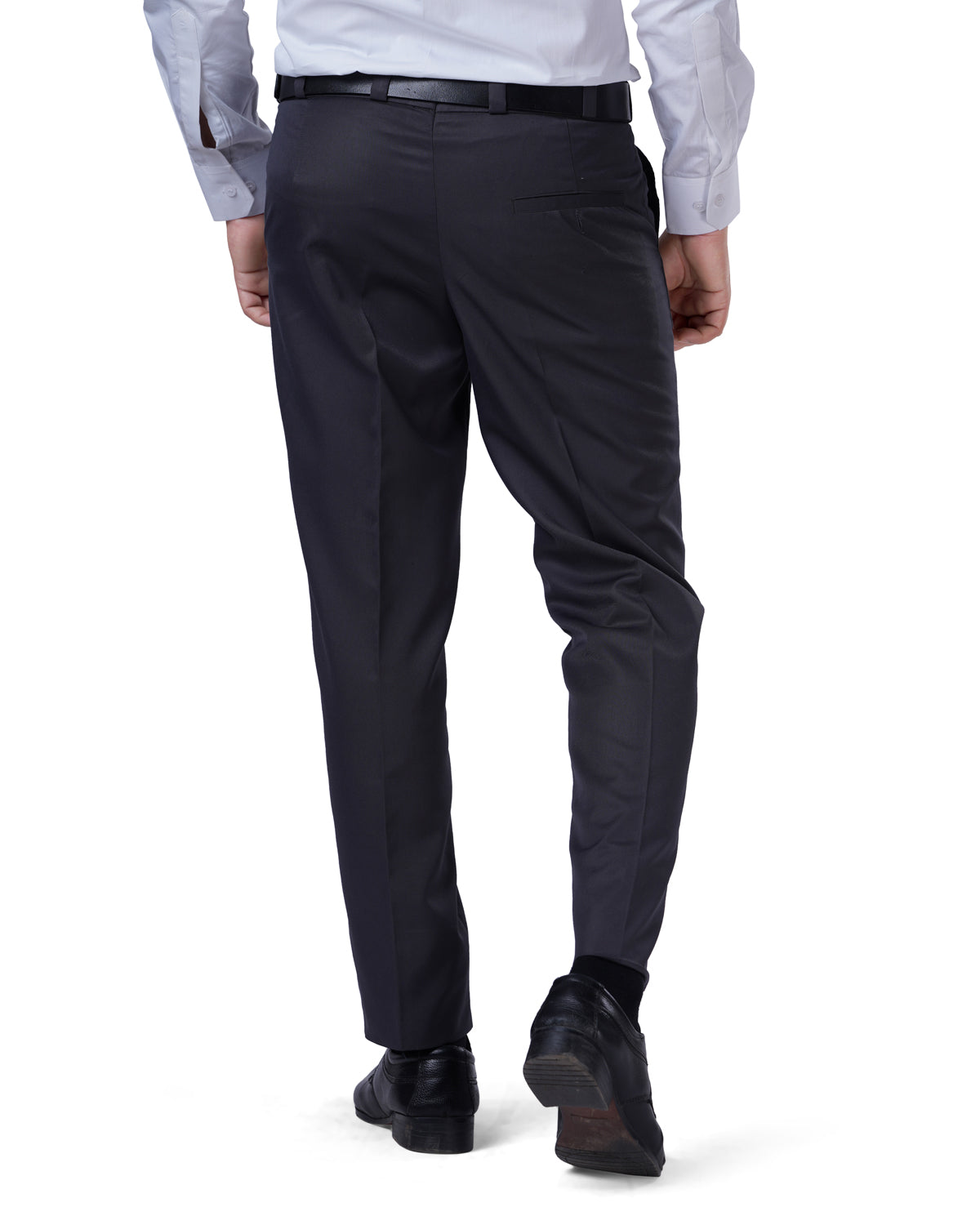 Buy HAULCHIC Men Grey Solid Synthetic Single Formal Trousers Online at Best  Prices in India - JioMart.